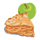 Android 1.0 Apple pie icon